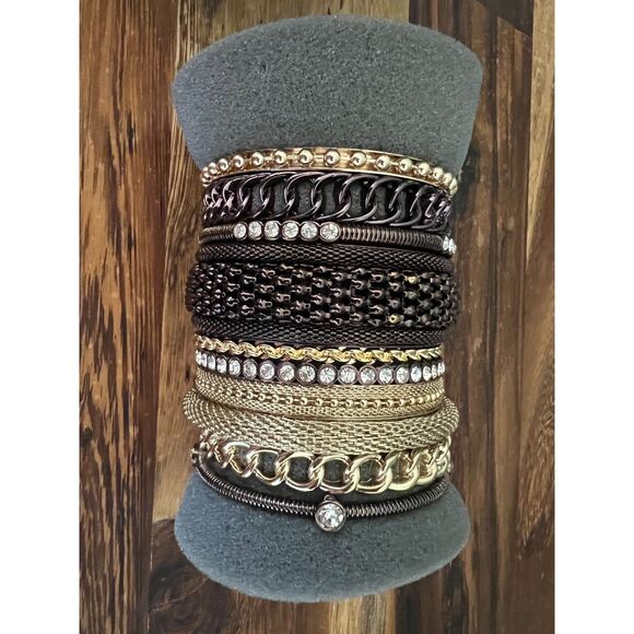 R.J Graziano 10 Piece Bangle Bracelet Set New In Box - Picture 4 of 5